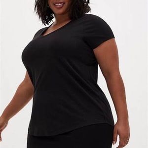 Torrid Classic Fit Black Tee